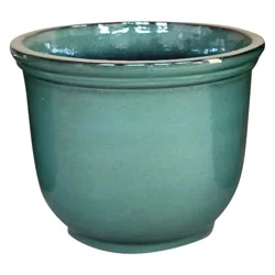 HDO Vista Planter Green - 18 in