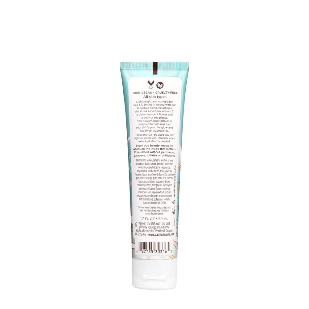 slide 2 of 2, Pacifica Sea&C Bright Luminizing Face Lotion, 1.7 oz