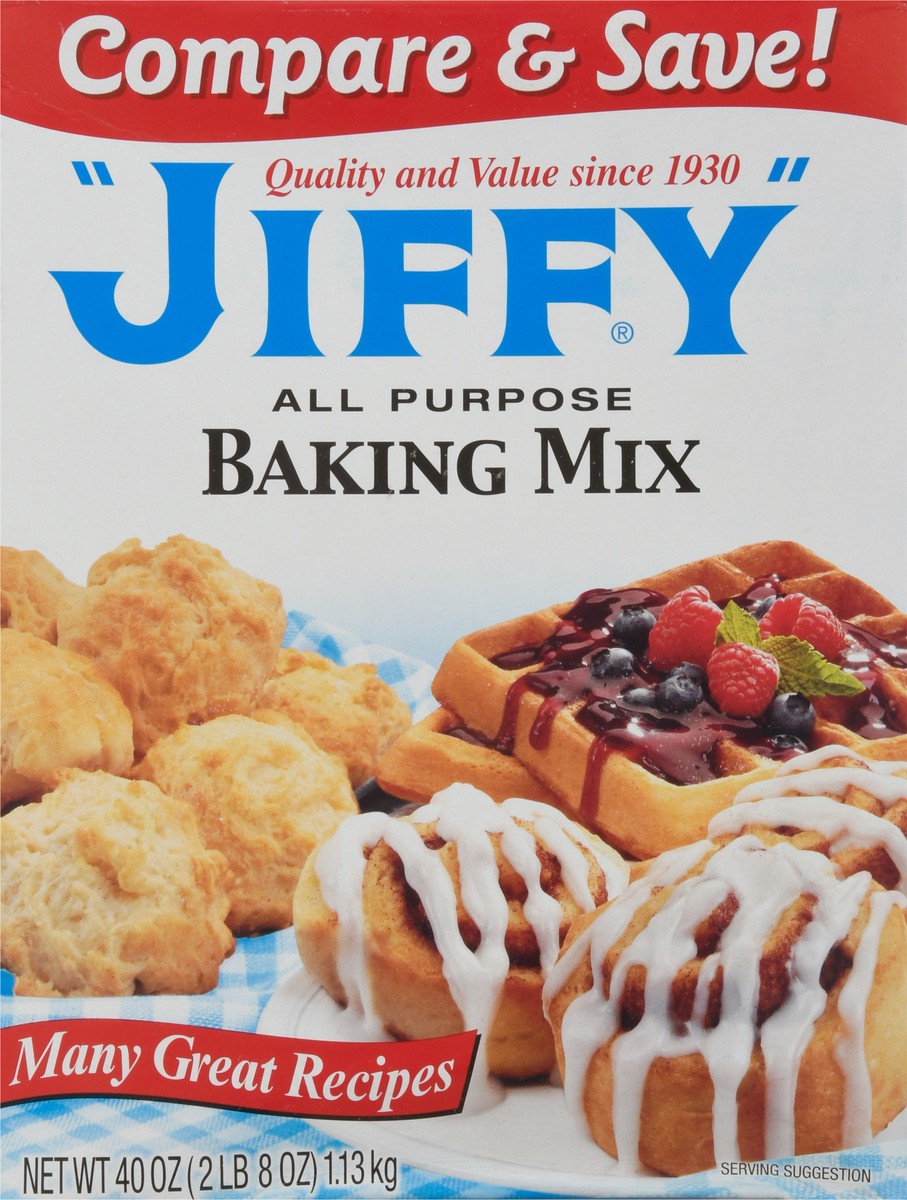 slide 13 of 13, Jiffy All Purpose Baking Mix 40 oz, 40 oz