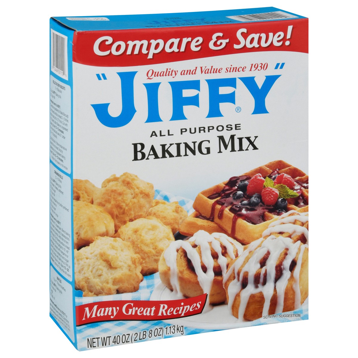 slide 5 of 13, Jiffy All Purpose Baking Mix 40 oz, 40 oz