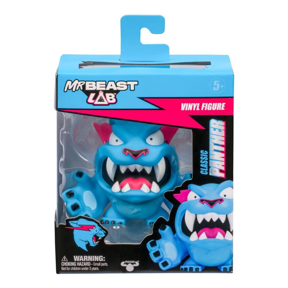 slide 2 of 2, MrBeast™ Lab Vinyl Figure- Classic Panther, 1 ct