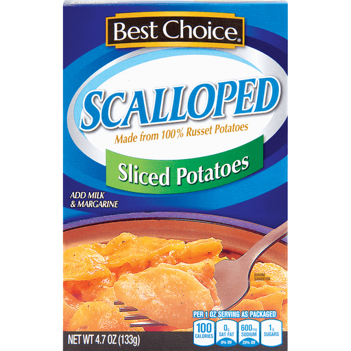 slide 1 of 1, Best Choice Scalloped Potatoes, 4.7 oz