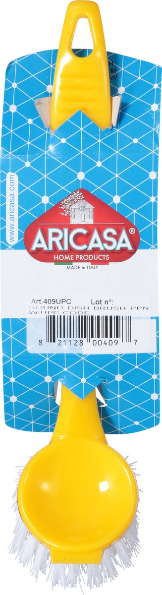 slide 10 of 12, Aricasa Round Dish Brush 1 ea, 1 ct