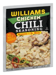 Williams Chicken Chili Seasoning