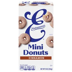 Entenmann's Pop'ettes Cinnamon Mini Donuts, 9 oz, Box