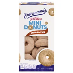 Entenmann''s Pop''ettes Cinnamon Mini Donuts, 9 oz, Box