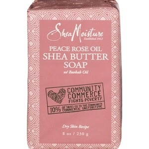 slide 1 of 1, SheaMoisture Shea Moisture Shea Butter Bar Soap Peace Rose Oil, 8 oz