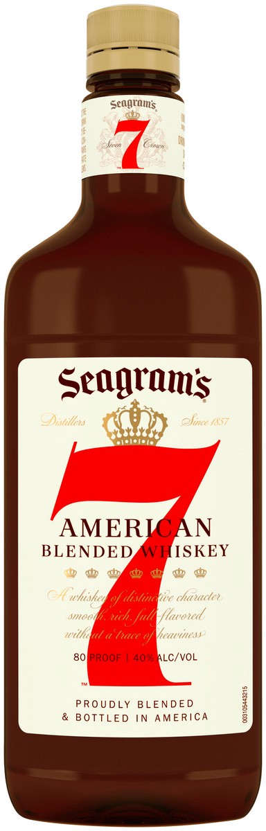 slide 1 of 7, Seagram's American Blended Whiskey, 750 ml