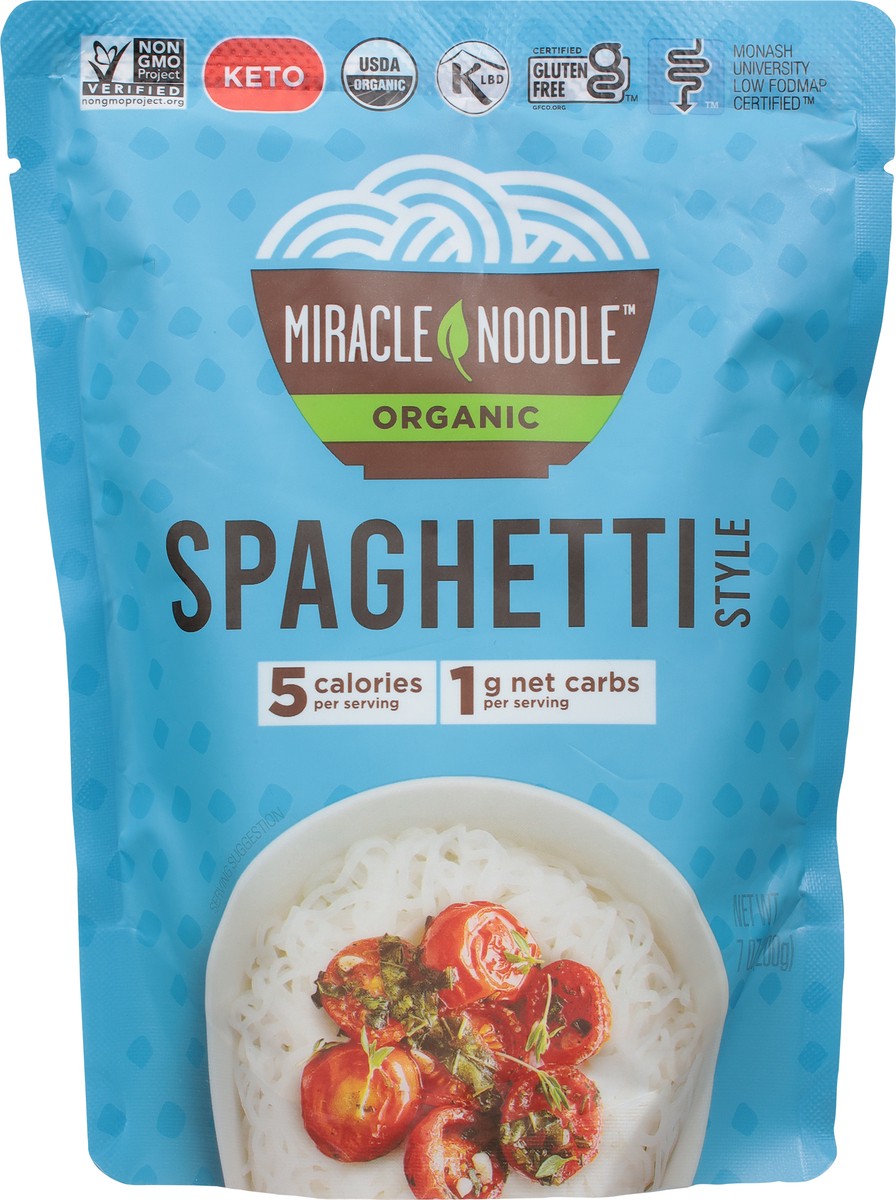 slide 6 of 9, Miracle Noodle Pasta Spaghetti Plant Based, 7 oz