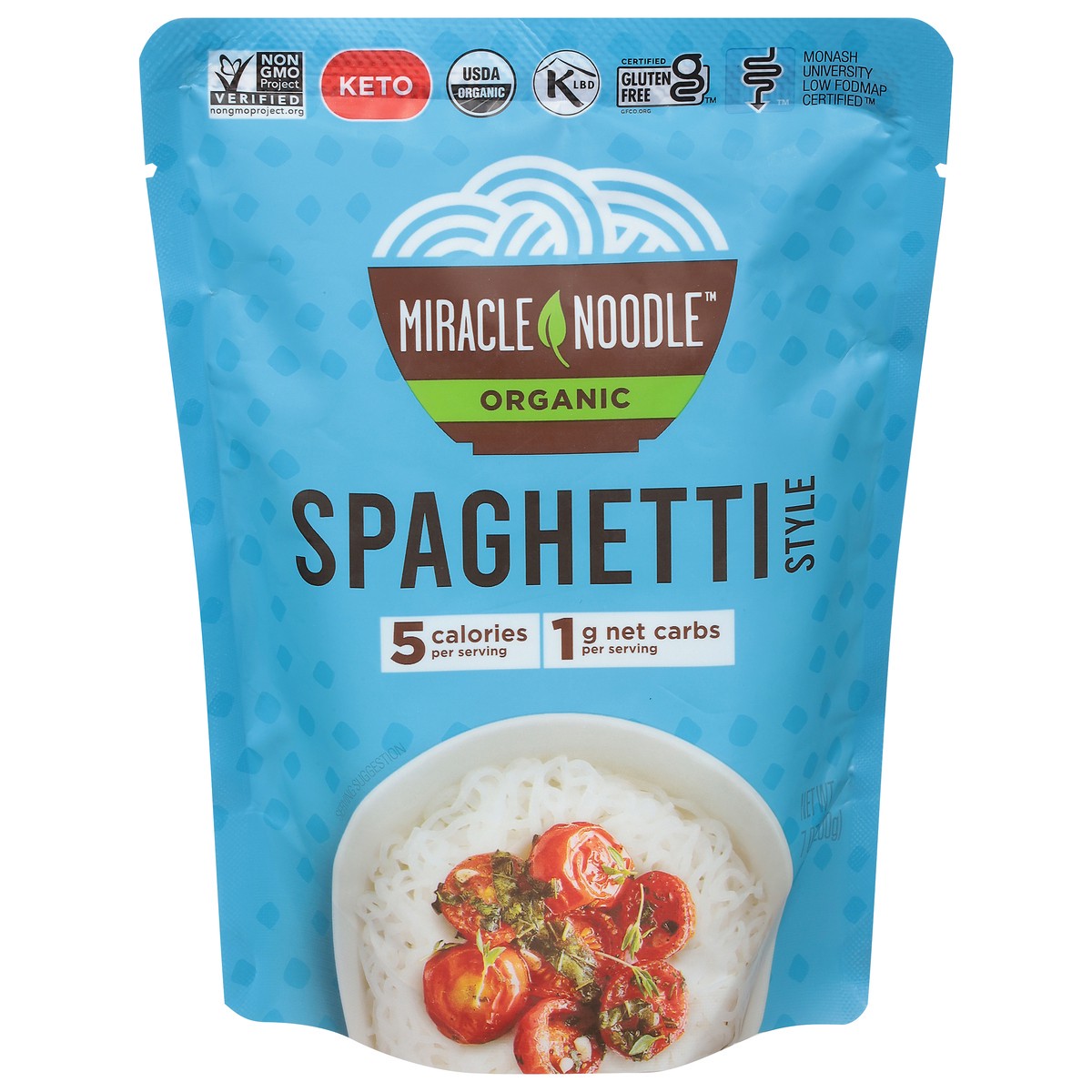 slide 1 of 9, Miracle Noodle Pasta Spaghetti Plant Based, 7 oz