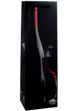 slide 1 of 1, Bella Vita Bottle Bag - Silhouette, 1btl