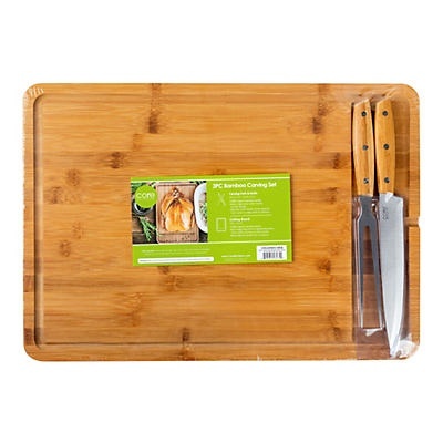 slide 1 of 1, Core Bamboo Three Piece Bamboo Carving Set, 1 ct