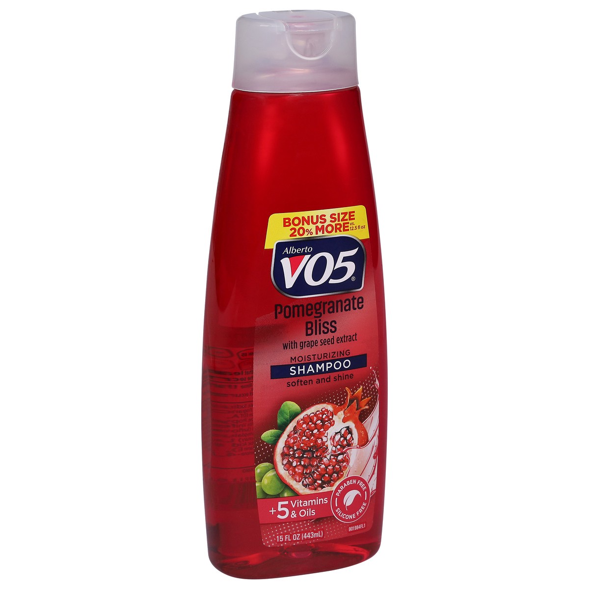slide 9 of 10, Alberto VO5 Moisturizing Pomegranate Bliss With Grape Seed Extract Shampoo, 15 fl oz