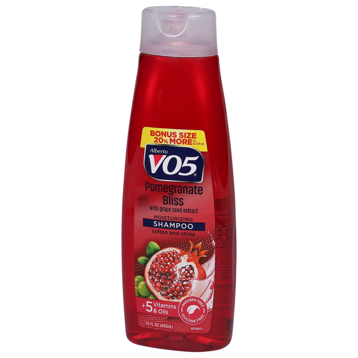 slide 3 of 10, Alberto VO5 Moisturizing Pomegranate Bliss With Grape Seed Extract Shampoo, 15 fl oz