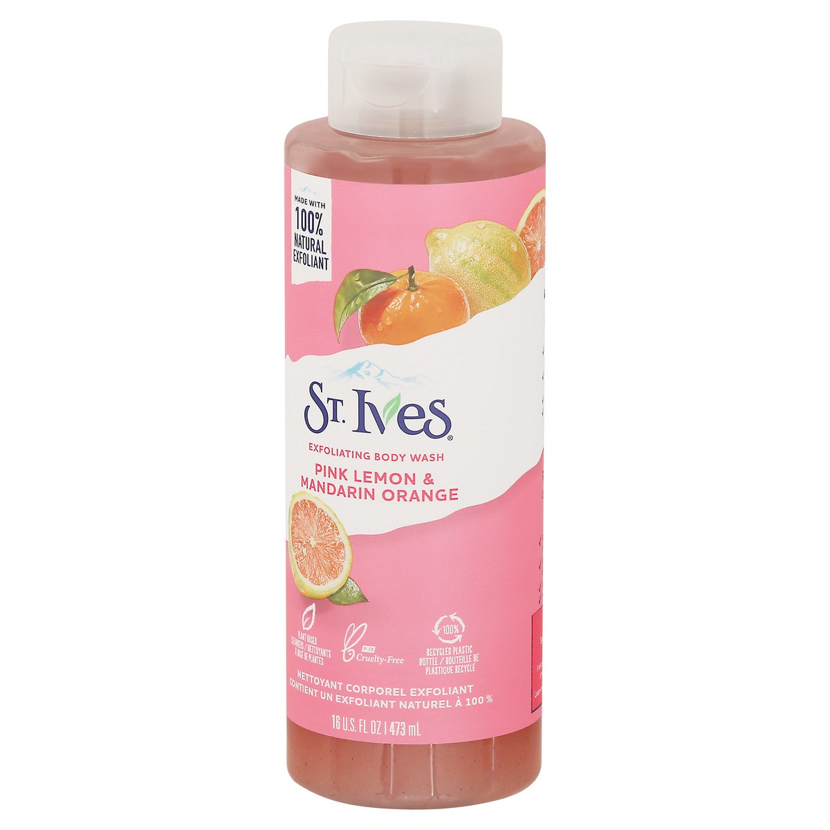 slide 4 of 10, St. Ives B/Wash Pink Lemonade &Orange, 16 oz