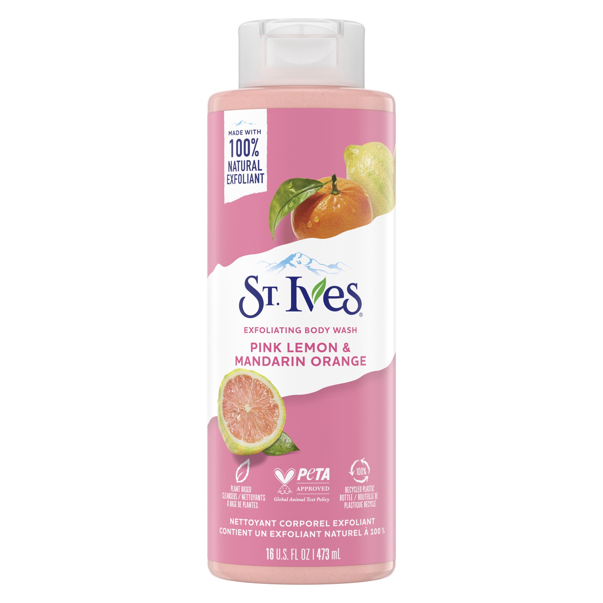 slide 1 of 10, St. Ives B/Wash Pink Lemonade &Orange, 16 oz