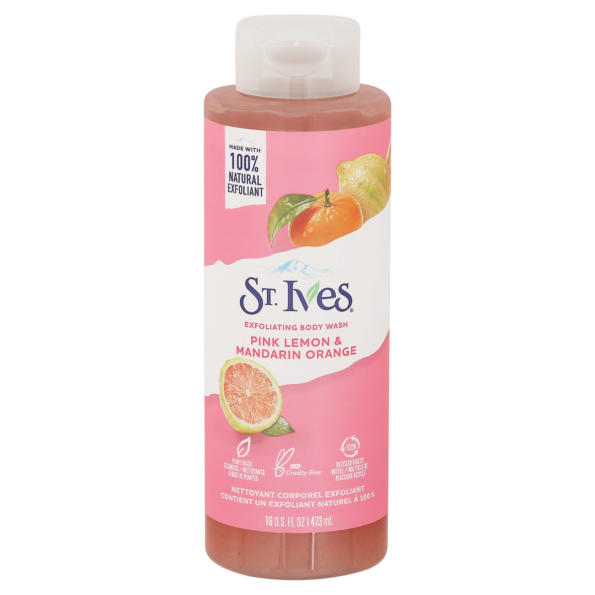 slide 3 of 10, St. Ives B/Wash Pink Lemonade &Orange, 16 oz