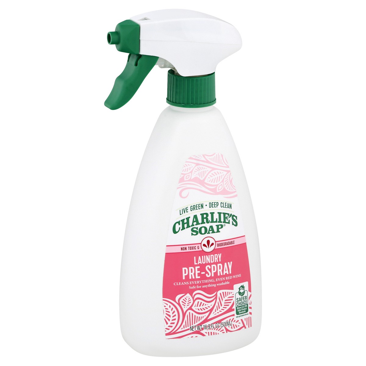 slide 5 of 9, Charlie's Soap Laundry Pre-Spray 16.9 oz, 16.9 fl oz