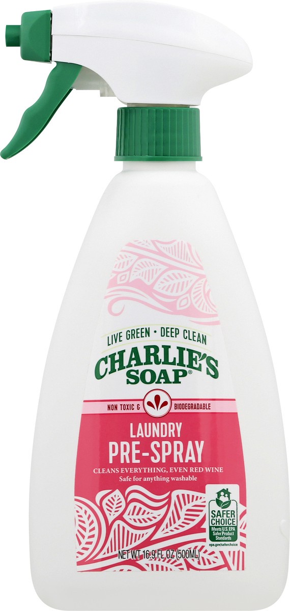 slide 6 of 9, Charlie's Soap Laundry Pre-Spray 16.9 oz, 16.9 fl oz