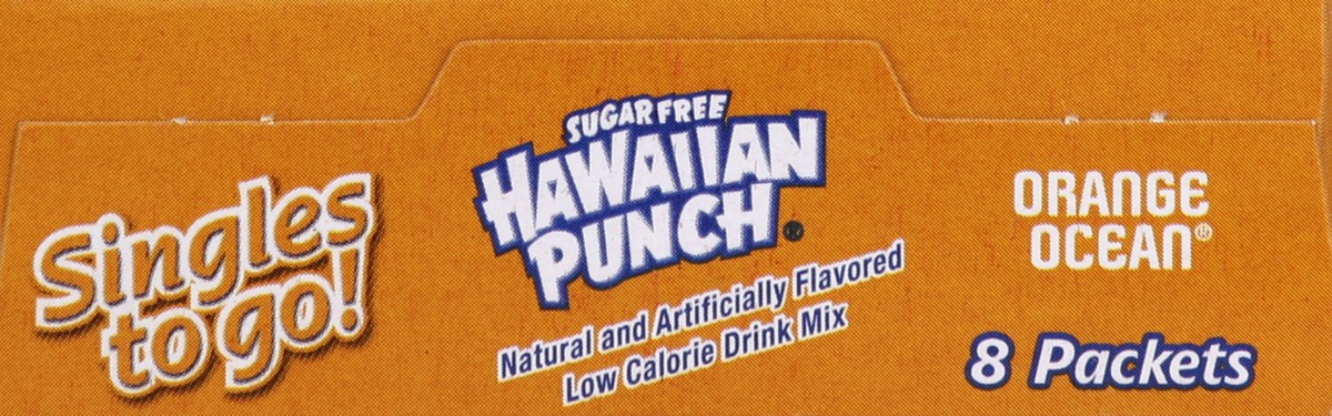 slide 2 of 4, Hawaiian Punch Singles to Go! Sugar-Free Orange Ocean Drink Mx, 8 ct