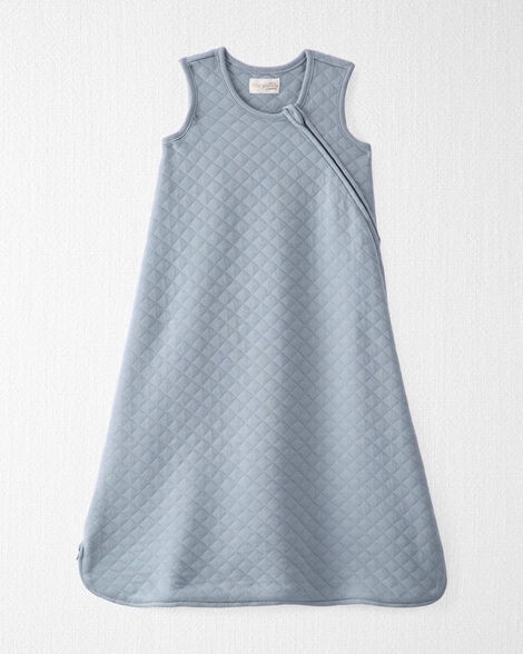 slide 1 of 4, Littleplanet Baby Doubleknit Zip Wearable Blanket Heather Grey M, 1 ct