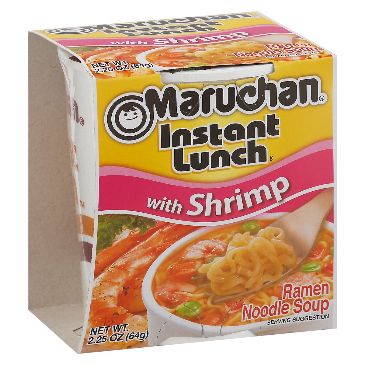 slide 2 of 9, Maruchan Instant Lunch with Shrimp Ramen Noodle Soup 2.25 oz, 2.25 oz