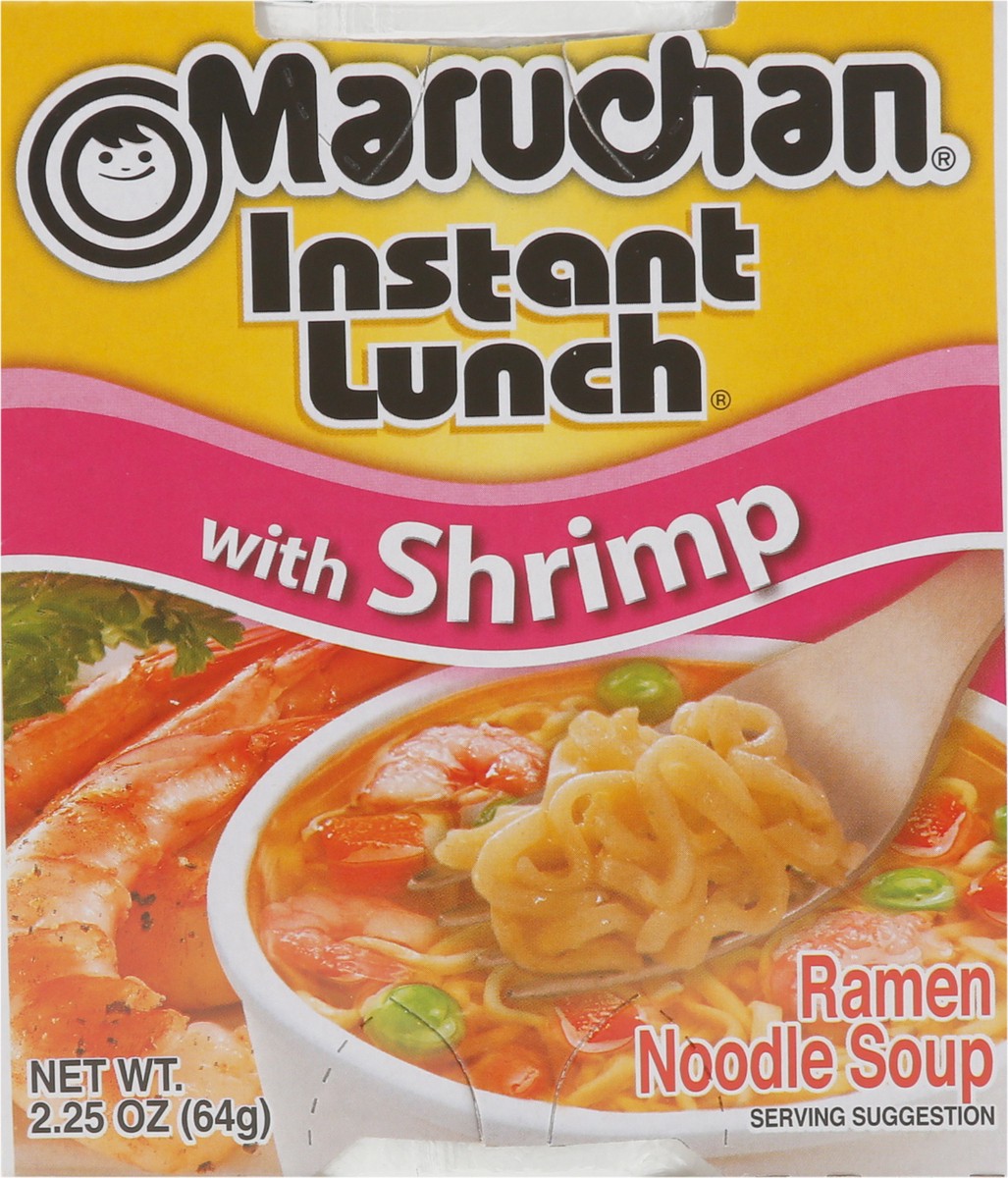 slide 6 of 9, Maruchan Instant Lunch with Shrimp Ramen Noodle Soup 2.25 oz, 2.25 oz