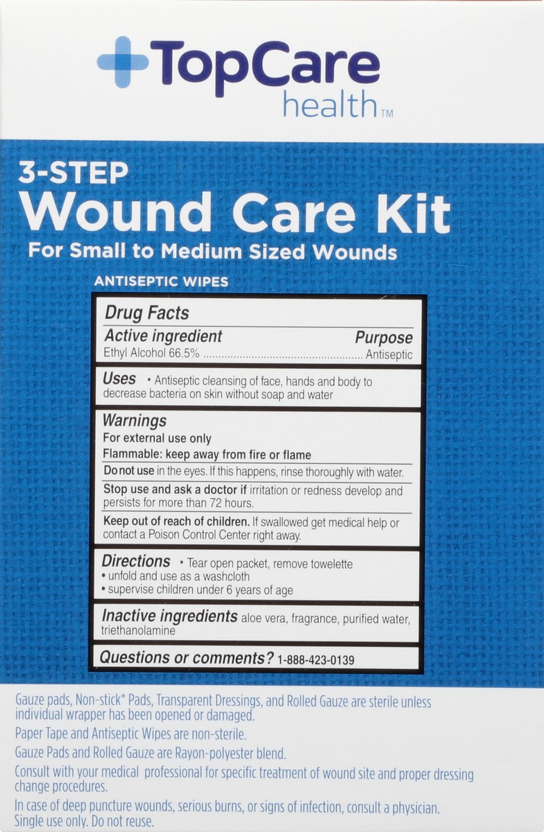 slide 6 of 13, TopCare Health 3-Step Wound Care Kit 1 ea, 1 ct