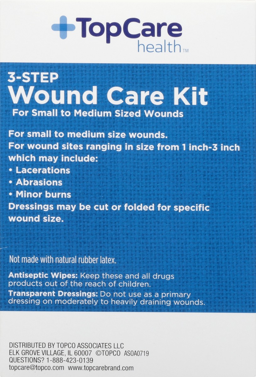 slide 4 of 13, TopCare Health 3-Step Wound Care Kit 1 ea, 1 ct