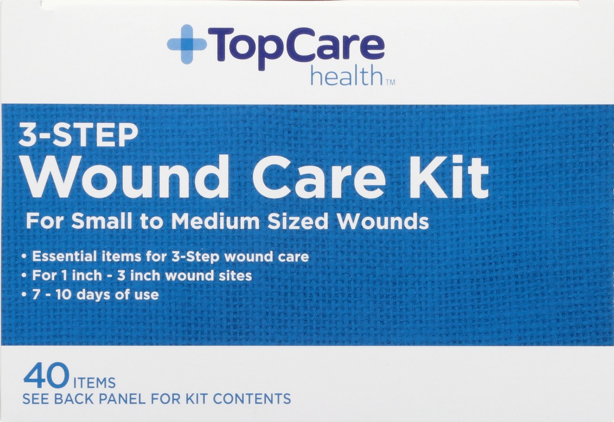 slide 3 of 13, TopCare Health 3-Step Wound Care Kit 1 ea, 1 ct