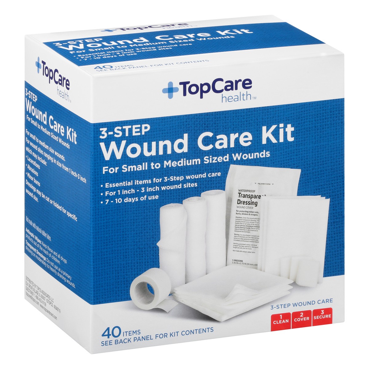 slide 11 of 13, TopCare Health 3-Step Wound Care Kit 1 ea, 1 ct