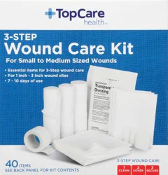TopCare Health 3-Step Wound Care Kit 1 ea