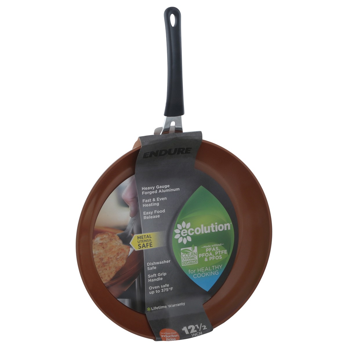 slide 11 of 11, Ecolution Endure Copper Induction Base Fry Pan 1 ea, 1 ct