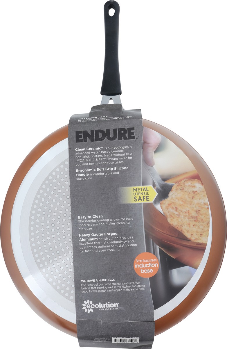 slide 5 of 11, Ecolution Endure Copper Induction Base Fry Pan 1 ea, 1 ct