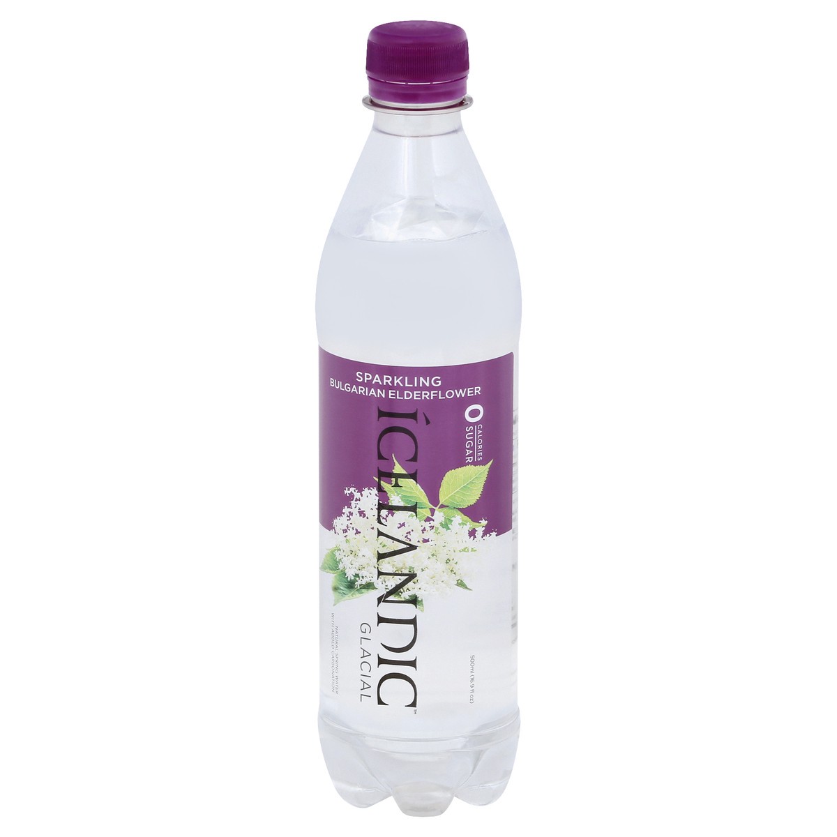 slide 3 of 10, Icelandic Glacial Bulgarian Elderflower Sparkling Water - 500 ml, 500 ml