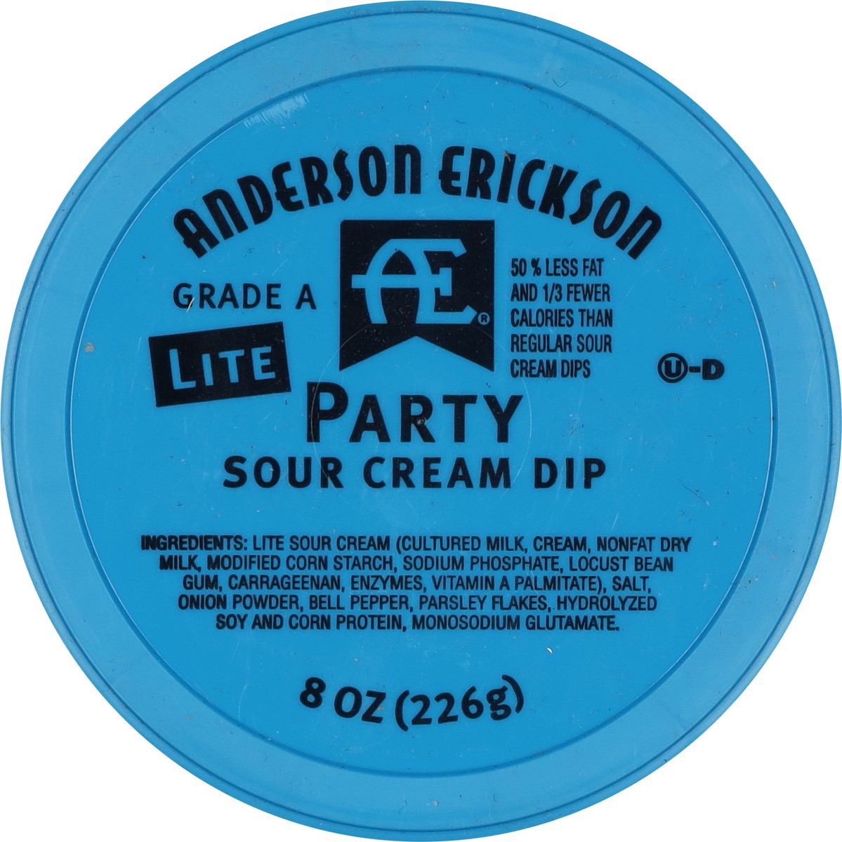 slide 7 of 11, Anderson Erickson Dairy AE Dairy Lite Party Sour Cream Dip, 8 oz