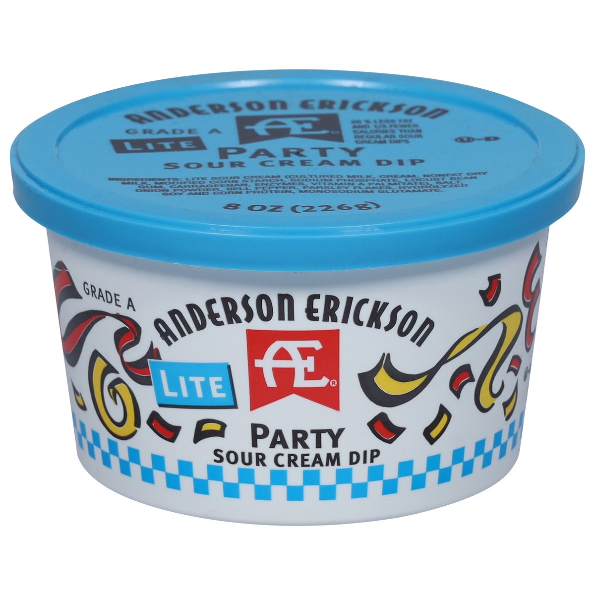 slide 11 of 11, Anderson Erickson Dairy AE Dairy Lite Party Sour Cream Dip, 8 oz