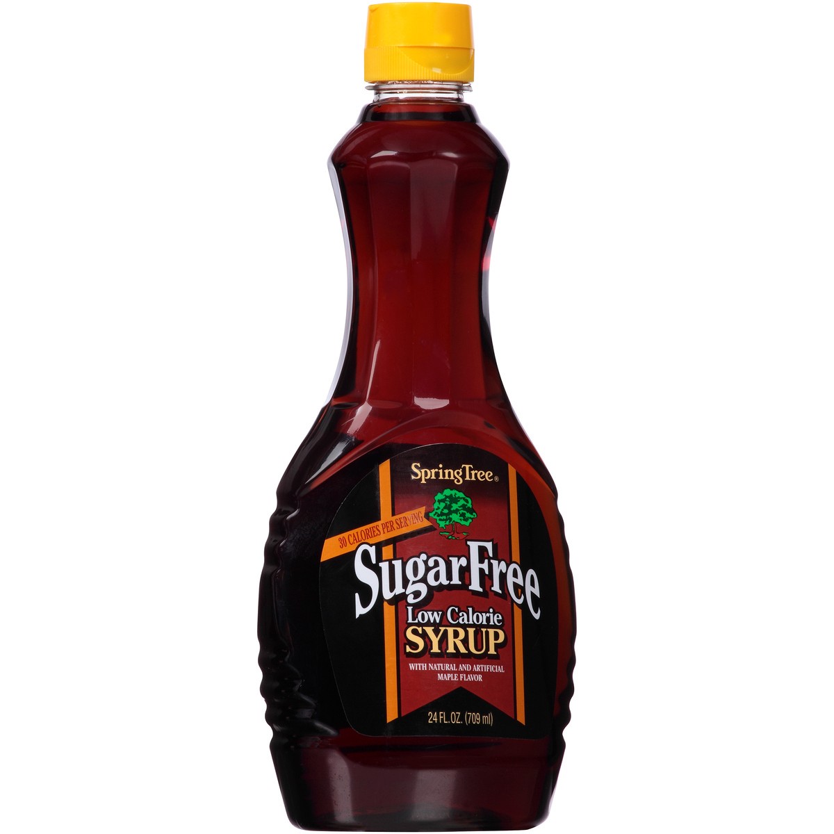 slide 3 of 9, Spring Tree Sugar Free Syrup 24 oz, 24 fl oz