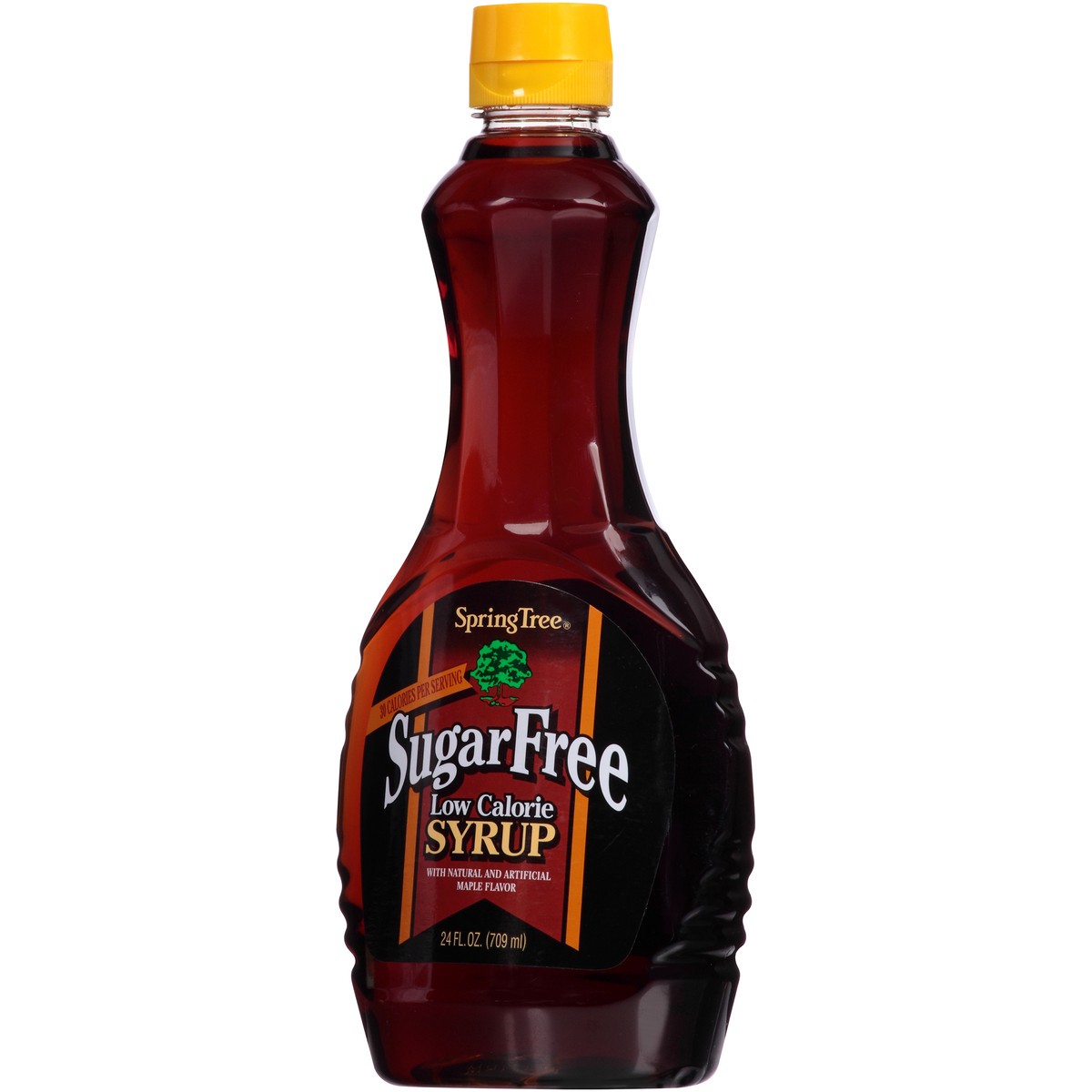 slide 8 of 9, Spring Tree Sugar Free Syrup 24 oz, 24 fl oz