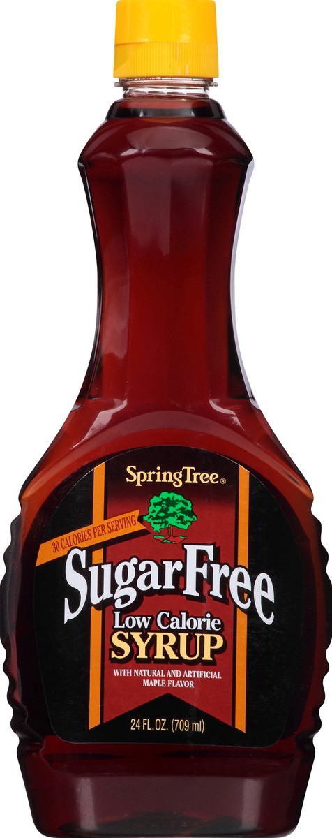 slide 5 of 9, Spring Tree Sugar Free Syrup 24 oz, 24 fl oz