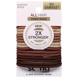 scünci No Damage Elastics - 18 ct