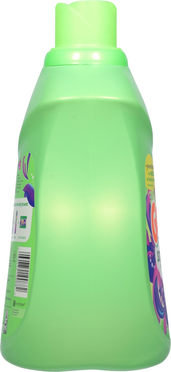 slide 5 of 13, Gain Liquid Fabric Softener, Moonlight Breeze Scent, 100 FL OZ, 136 Loads, Smooth Touch - softness you can feel, 3.15 qt