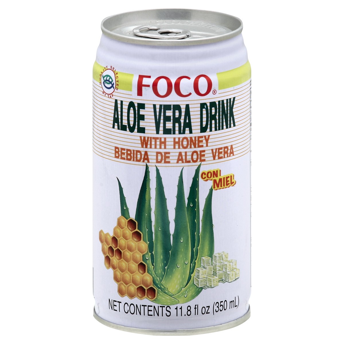 slide 2 of 5, Foco Aloe Drink - 11.8 fl oz, 11.8 fl oz