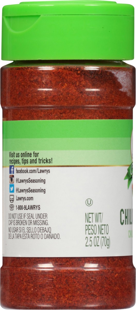 slide 3 of 10, Lawry's Casero Chili Powder, 2.5 oz, 2.5 oz