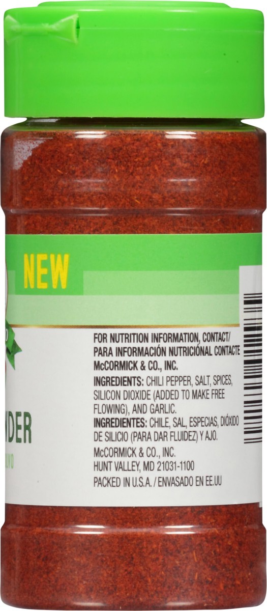 slide 10 of 10, Lawry's Casero Chili Powder, 2.5 oz, 2.5 oz