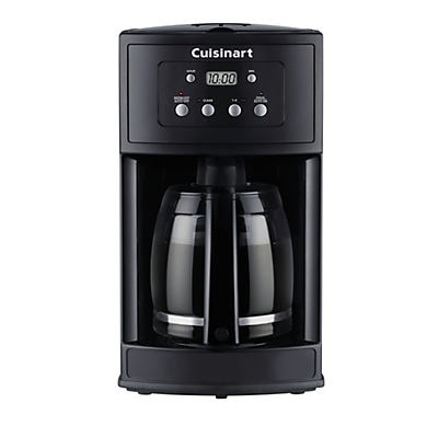 slide 1 of 1, Cuisinart 12-Cup Programmable Coffee Maker with Glass Carafe - Black, 1 ct