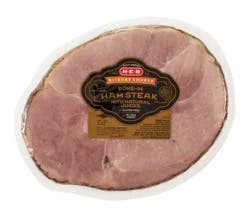 H-E-B Bone-In Ham Steak with Natural Juices