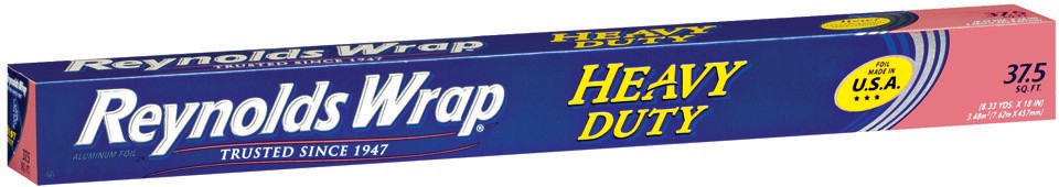 slide 1 of 1, Reynolds Wrap Heavy Duty Aluminum Foil, 37.5 sq ft