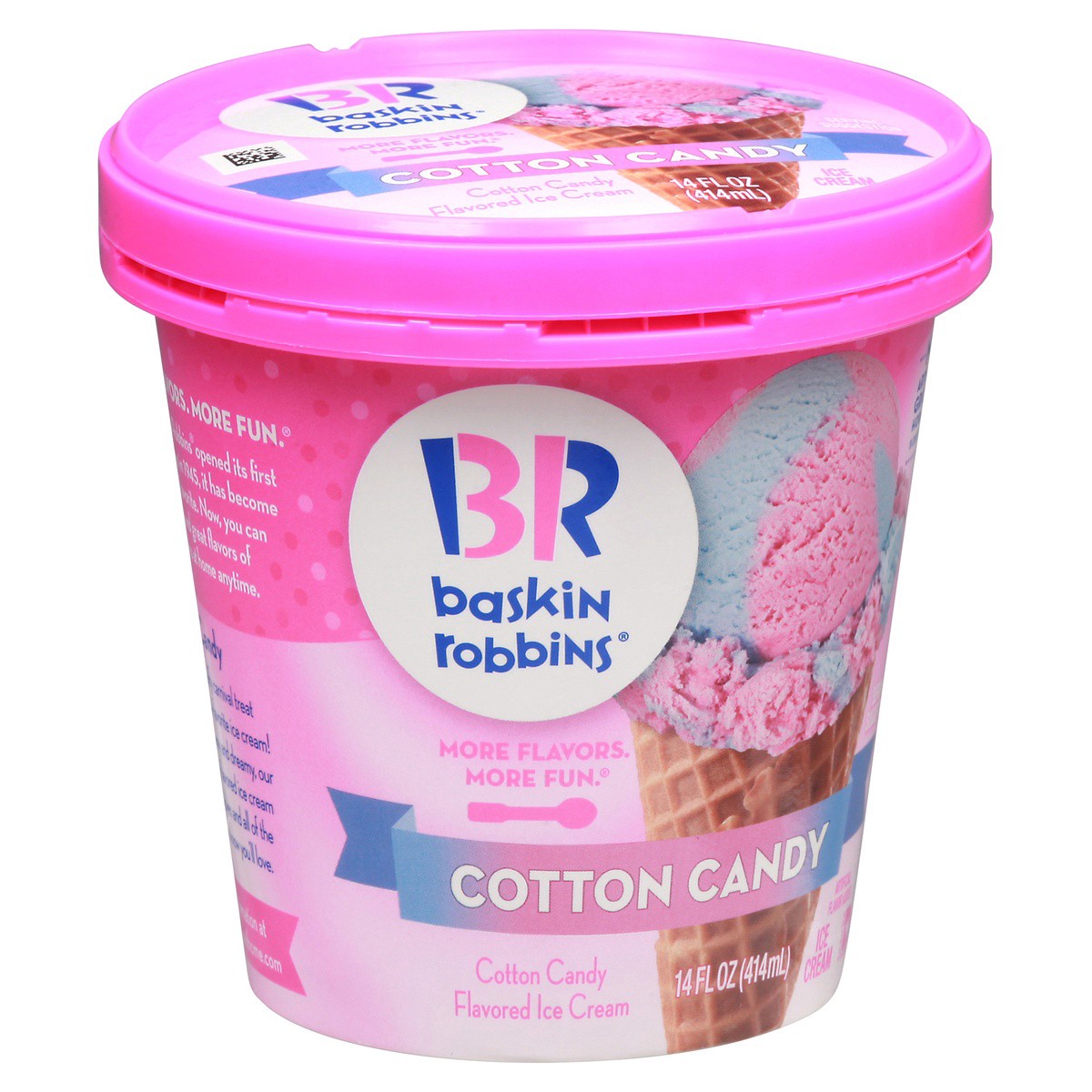 slide 7 of 9, Baskin-Robbins Baskin Robbins Cotton Candy Ice Cream, 14 fl oz