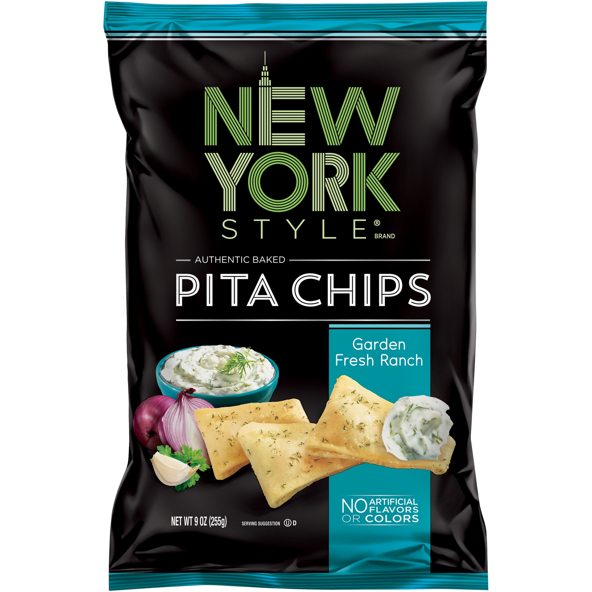 slide 1 of 3, New York Style Pita Chips 9 oz, 9 oz